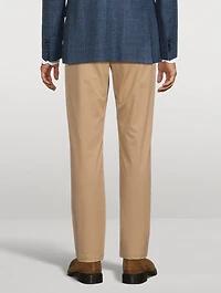 Stretch Cotton Twill Chinos