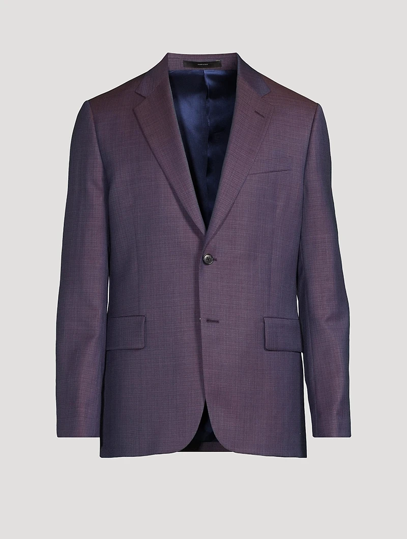 Wool Tailored-Fit Jacket