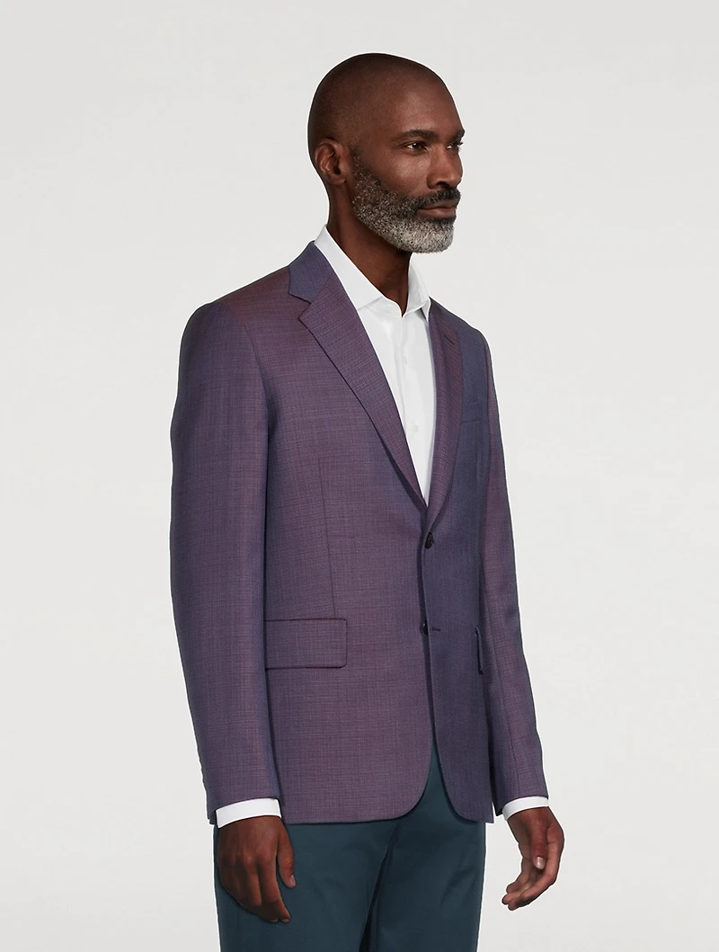 Wool Tailored-Fit Jacket