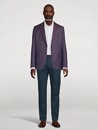 Wool Tailored-Fit Jacket