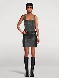 Crystal-Embellished Tank Top
