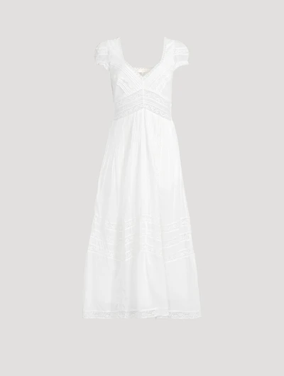 Suvi Lace-Trimmed Midi Dress