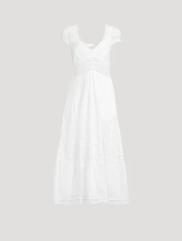 Suvi Lace-Trimmed Midi Dress