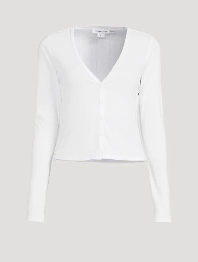 Pointelle Cardigan