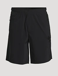 Logo Patch Bi-Stretch Shorts