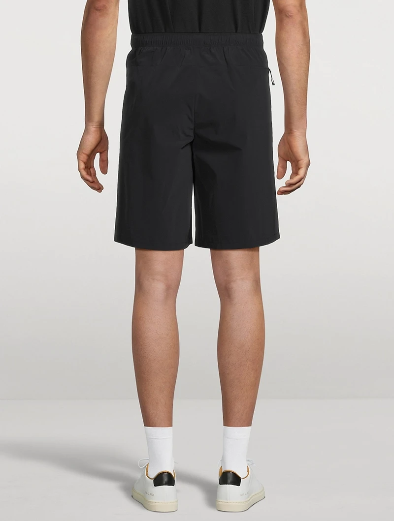 Logo Patch Bi-Stretch Shorts