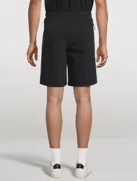 Logo Patch Bi-Stretch Shorts