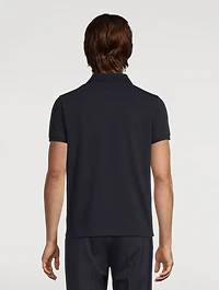 Logo Patch Polo Shirt