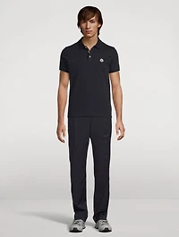 Logo Patch Polo Shirt