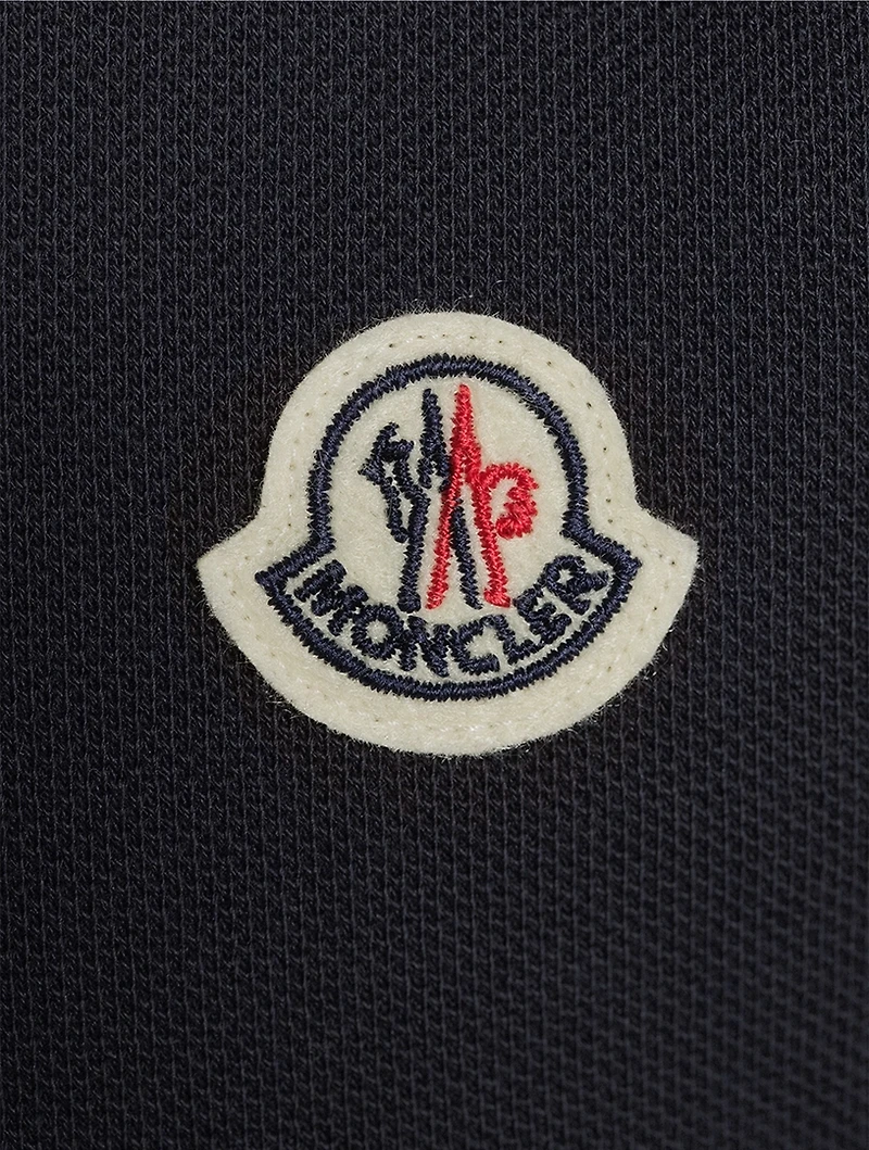 Logo Patch Polo Shirt