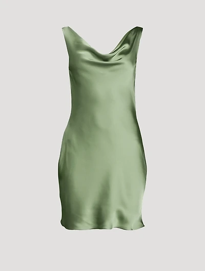 Maria Satin Mini Dress