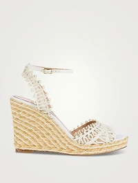 Kahlo Raffia Espadrille Wedge Sandals