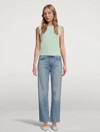 Sleeveless Cashmere Sweater