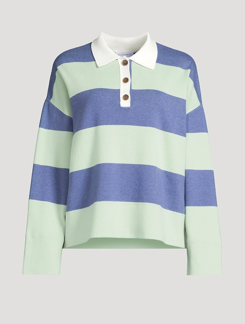 Rugby Shirt Stripe Print