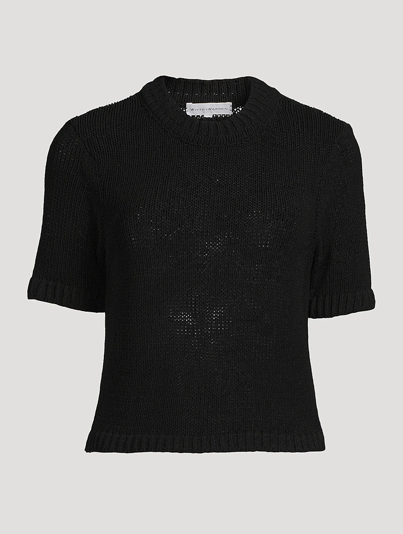 Tape Knit T-Shirt