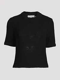 Tape Knit T-Shirt