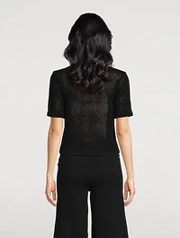 Tape Knit T-Shirt