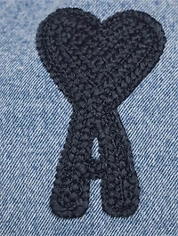 Ami de Cœur Cropped Denim Shirt