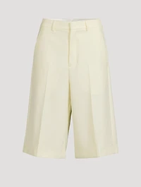 Wool Bermuda Shorts