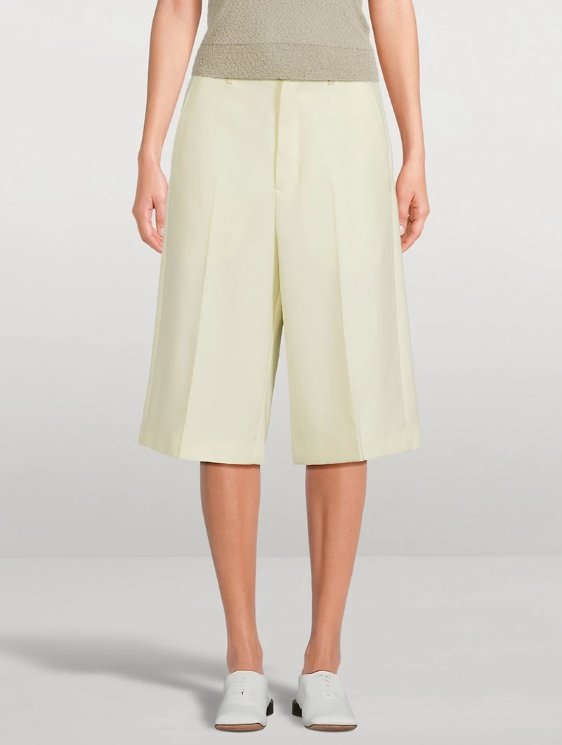 Wool Bermuda Shorts