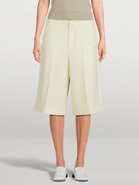 Wool Bermuda Shorts