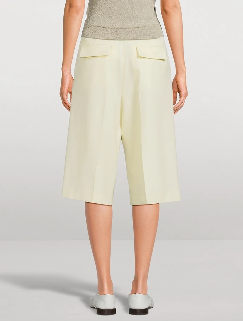 Wool Bermuda Shorts