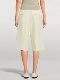 Wool Bermuda Shorts