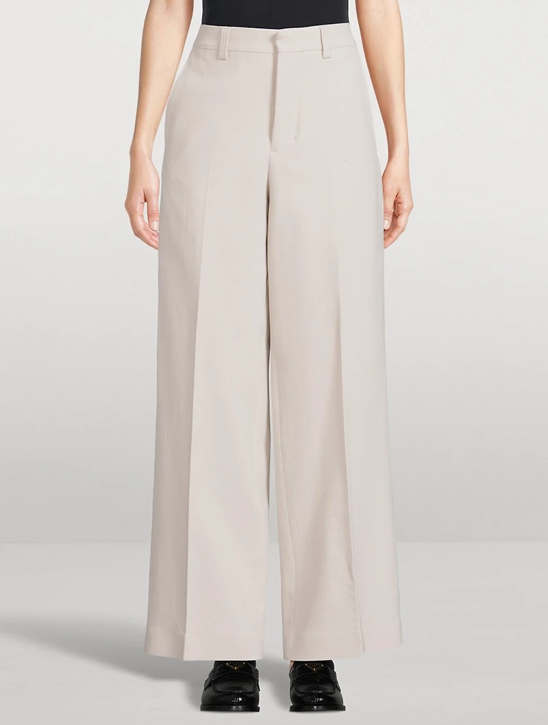 Wide-Leg Trousers