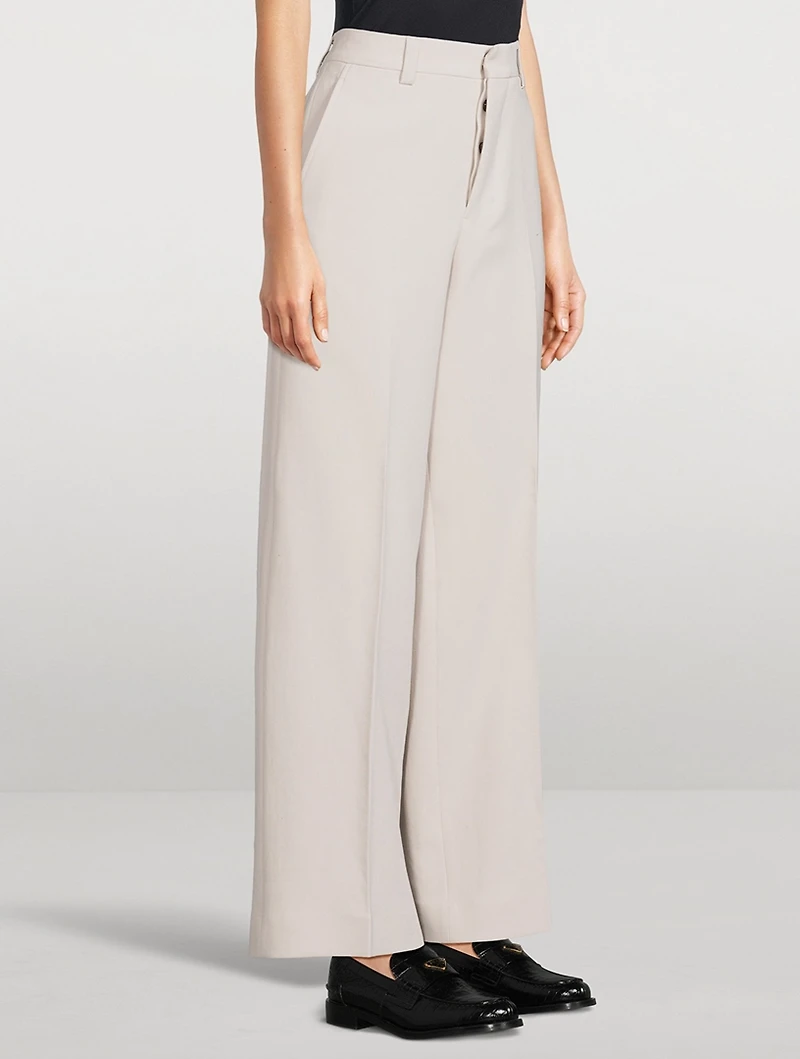Wide-Leg Trousers