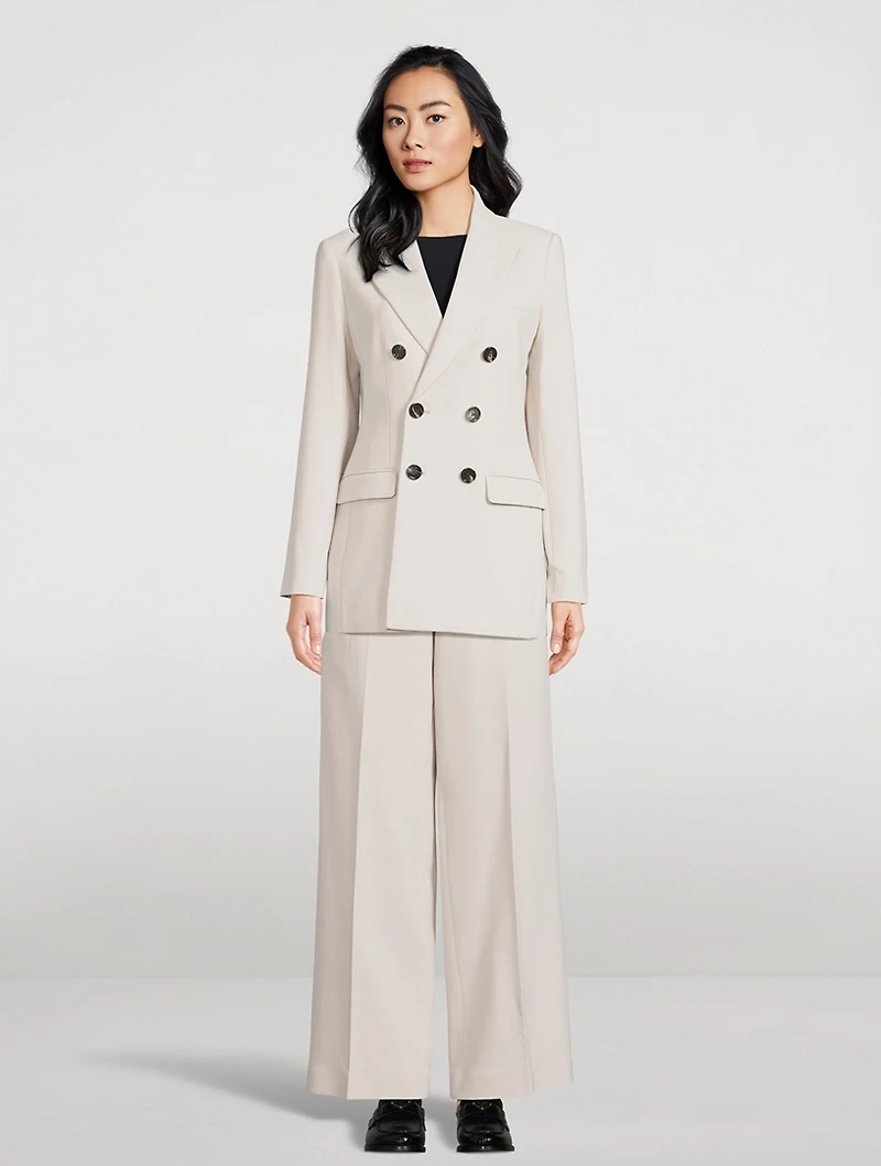 Wide-Leg Trousers