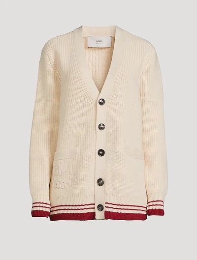 Ribbed Wool Cardigan