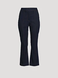 Tani Kick-Flare Denim Trousers