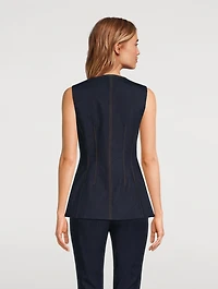 Tani Kick-Flare Denim Trousers