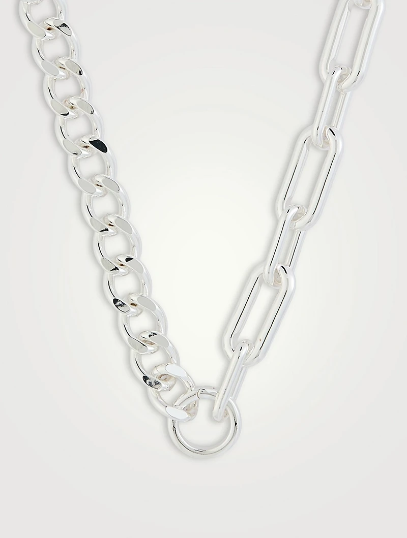 Half And Charm Necklace