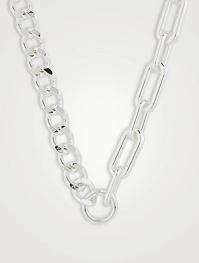 Half And Charm Necklace