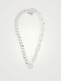 Half And Charm Necklace