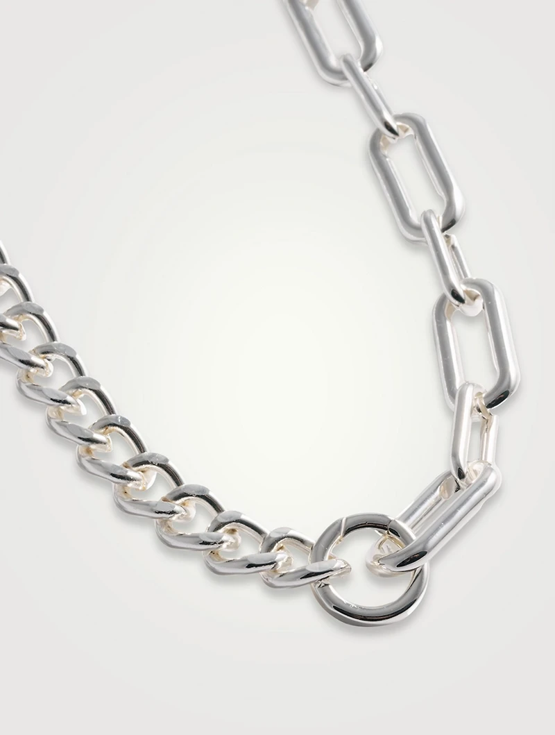 Half And Charm Necklace