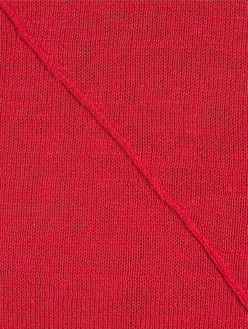 Panelled Knit Top