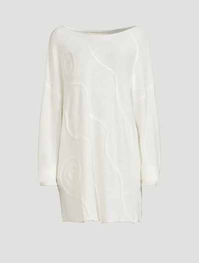Swirl Knit Tunic Dress