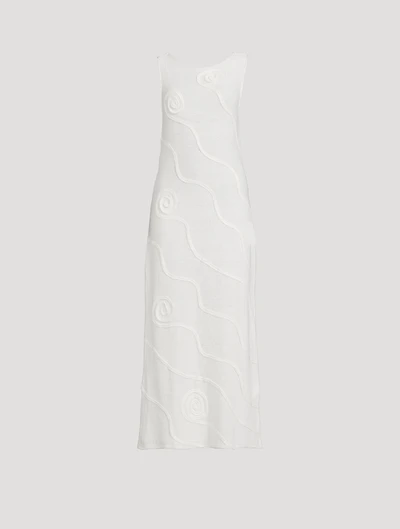Swirl Knit Maxi Dress