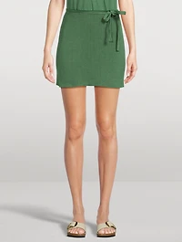 Eucalyptus Knit Wrap Skirt