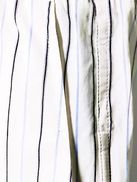 Double-Stripe Poplin Shorts
