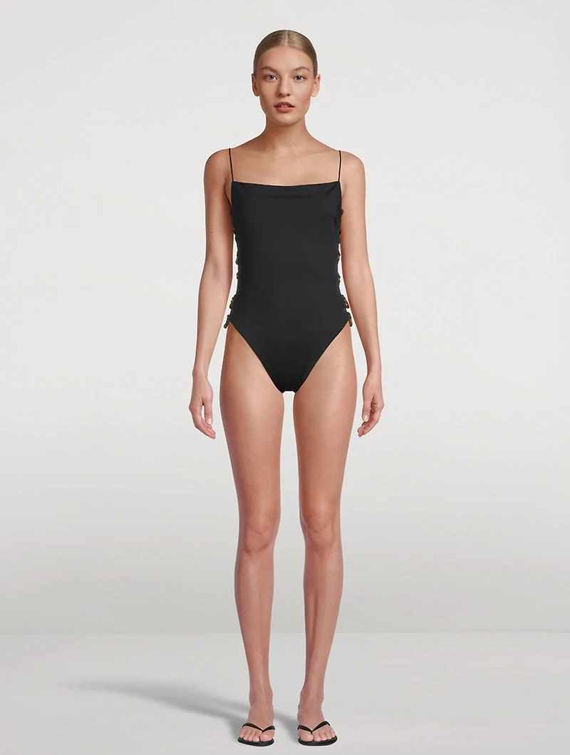 Bravo Chain One-Piece Swimsuit