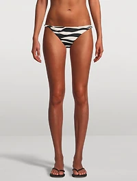 Twisted Side Swim Bottoms