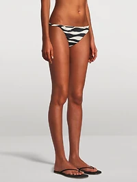 Twisted Side Swim Bottoms