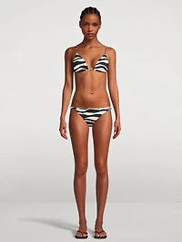 Twisted Side Swim Bottoms