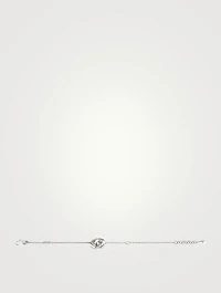 G Cube Silver Bracelet