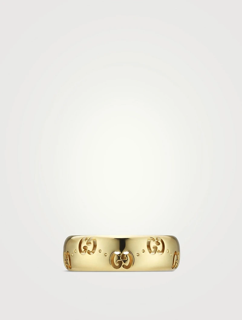 Icon 18K Gold Ring