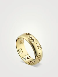 Icon 18K Gold Ring