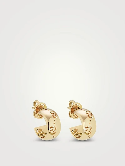 Icon 18K Gold Earrings
